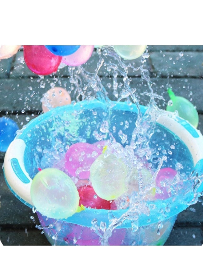 111 Rapid-Filling Self-Sealing Neon Colored Instant Water Balloons for Outdoor Family, Friends, Children Summer Fun (3 Bunches, 111 Balloons) - Image 4
